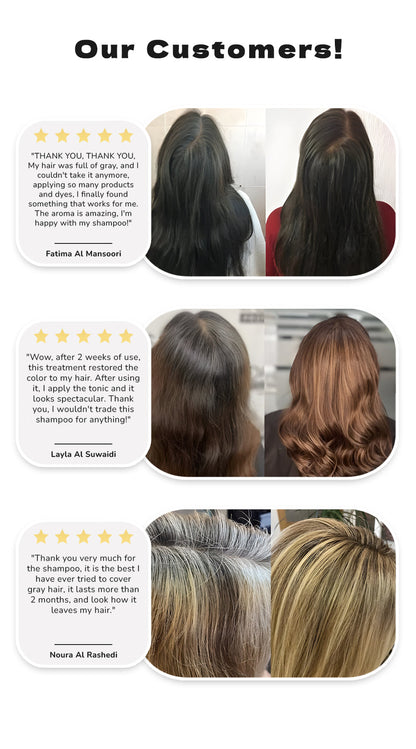 Ultimate White Hair Shampoo Set – Transform Your Hair with the Sheiks' Formula!