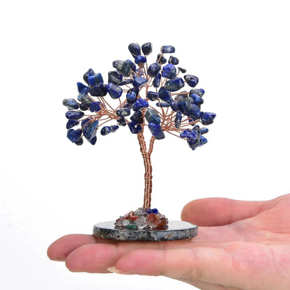 Lapis Lazuli Tree of Life Ornament