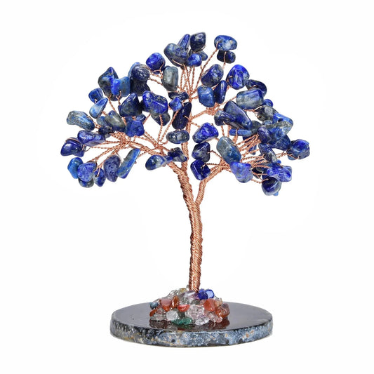 Lapis Lazuli Tree of Life Ornament