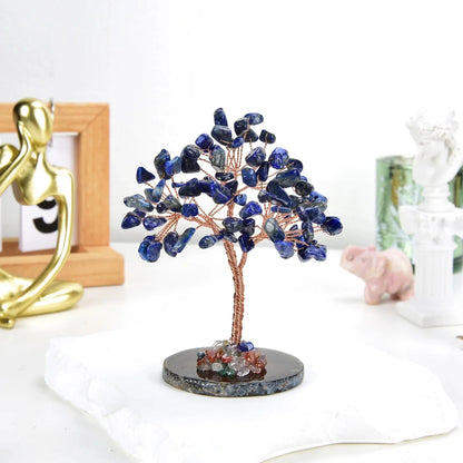 Lapis Lazuli Tree of Life Ornament